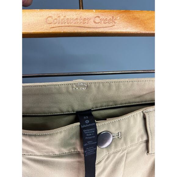 Lululemon Men’s ABC Classic-Fit Trouser 32L Warpstreme Size 33 - Picture 4 of 7
